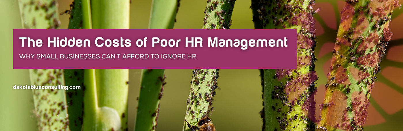 The Hidden Costs of Poor HR Management: Why Small Businesses Can't Afford to Ignore HR